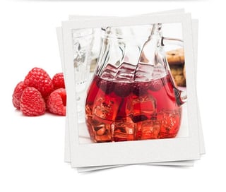 Rode sangria met bramen